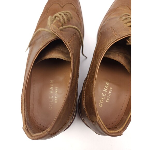 Cole Haan Grand OS Warren Welt Men’s Size 10.5 Brown C24012 Wingtip Oxford Shoes main image 7